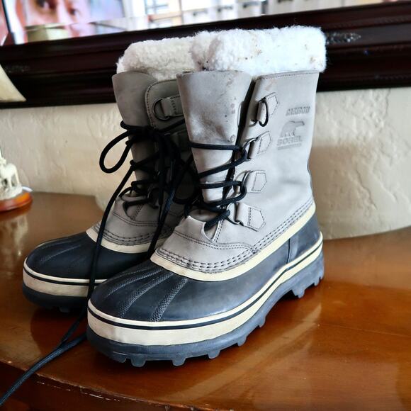Sorel CARIBOU Women's Waterproof Boot 8.5-9 - Picture 2 of 9